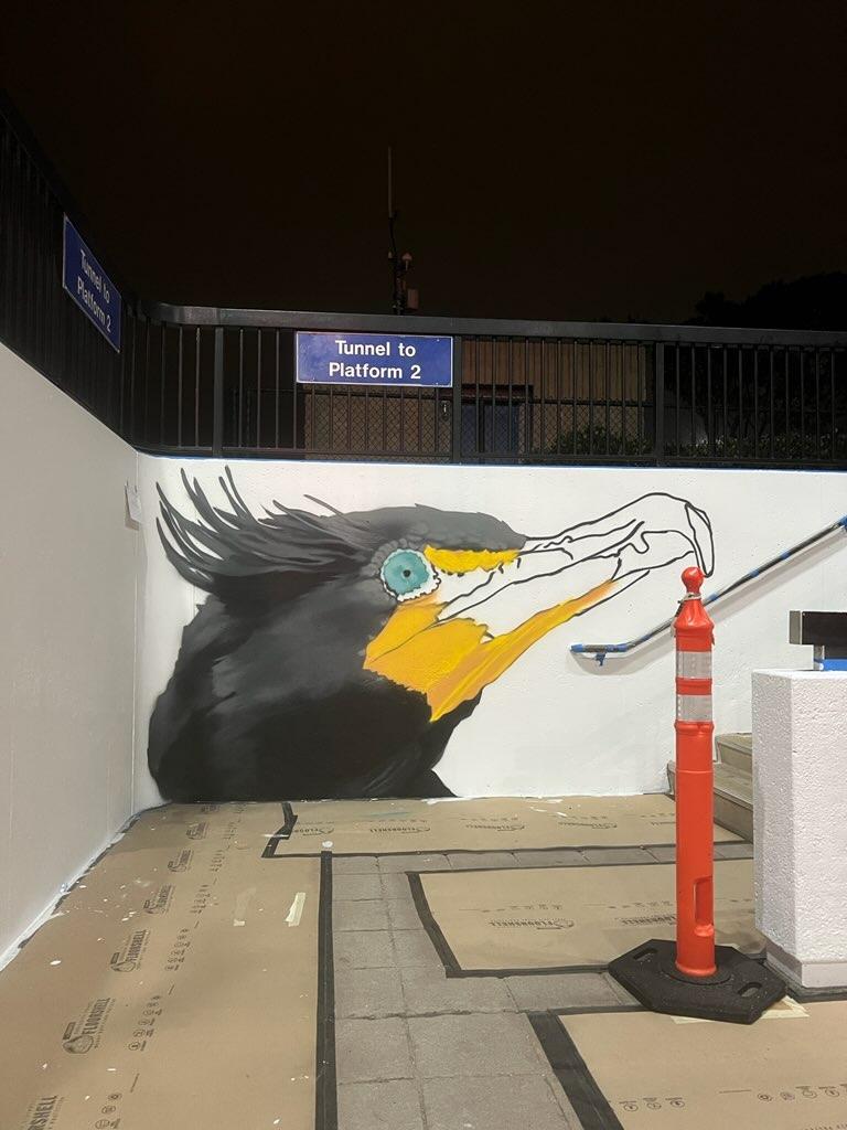 Large scale commercial mural San Diego - Community art project painting services